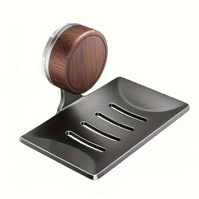 Creative Bathroom Soap Holder Walnut Wood Wall Mounted Soap Dish with Drainage Hanging Hook No Drill Shower Organizer
Creative Bathroom Soap Holder Walnut Wood Wall Mounted Soap Dish with Drainage Hanging Hook No Drill Shower Organizer