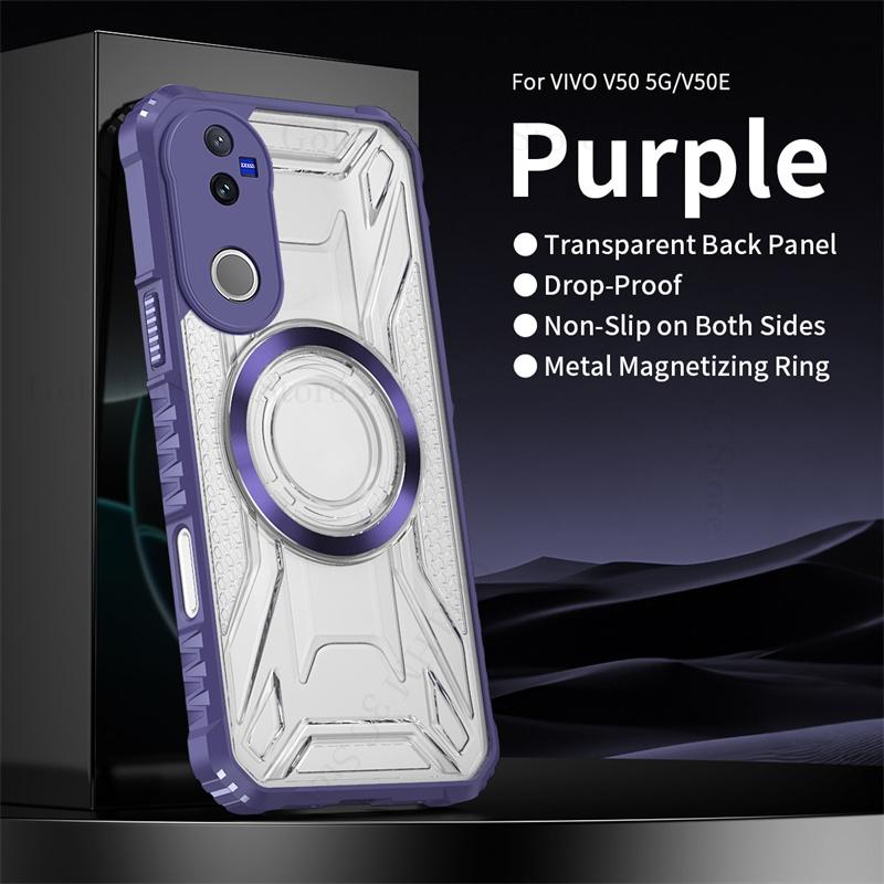Противоударный гибридный чехол-броня для vivo V60 V50 5G, военный класс защиты, магнитный чехол для VIVO V50 Lite V40 Pro 5G Capa For vivo V60
Противоударный гибридный чехол-броня для vivo V60 V50 5G, военный класс защиты, магнитный чехол для VIVO V50 Lite V40 Pro 5G Capa For vivo V60