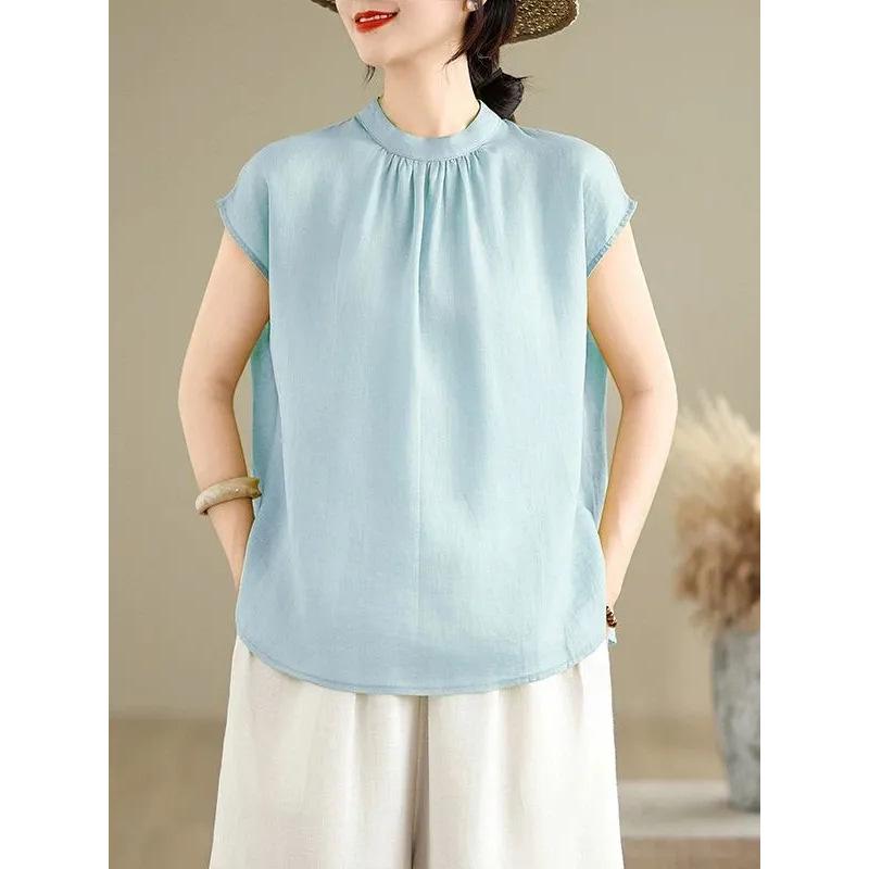 Dopamine Fresh Retro Cotton Linen Women s Sleeveless Strappy Tank Top Large синій
Dopamine Fresh Retro Cotton Linen Women s Sleeveless Strappy Tank Top Large синій