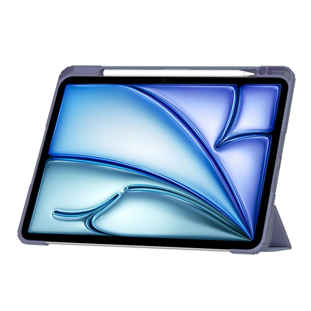 For iPad Air 13 (2025)/(2024) Case Clear Acrylic Leather Tablet Cover Support Auto Sleep/Wake Purple
For iPad Air 13 (2025)/(2024) Case Clear Acrylic Leather Tablet Cover Support Auto Sleep/Wake Purple