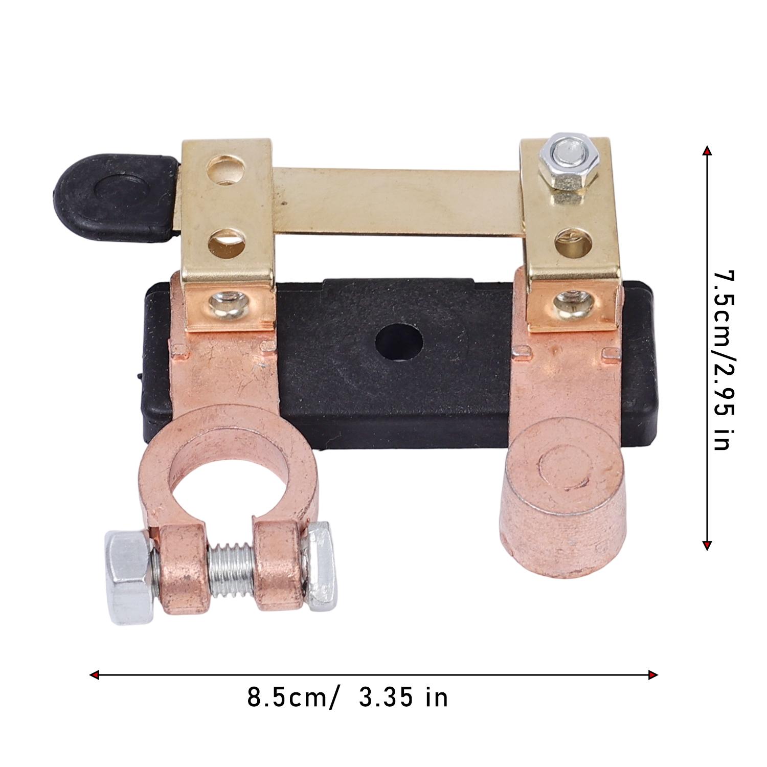 12V-24V Car Battery Terminal Clamp Switch Disconnect Cut-off Isolator Tool KitTop Post Knives Blade Power Cut Off Tools
12V-24V Car Battery Terminal Clamp Switch Disconnect Cut-off Isolator Tool KitTop Post Knives Blade Power Cut Off Tools