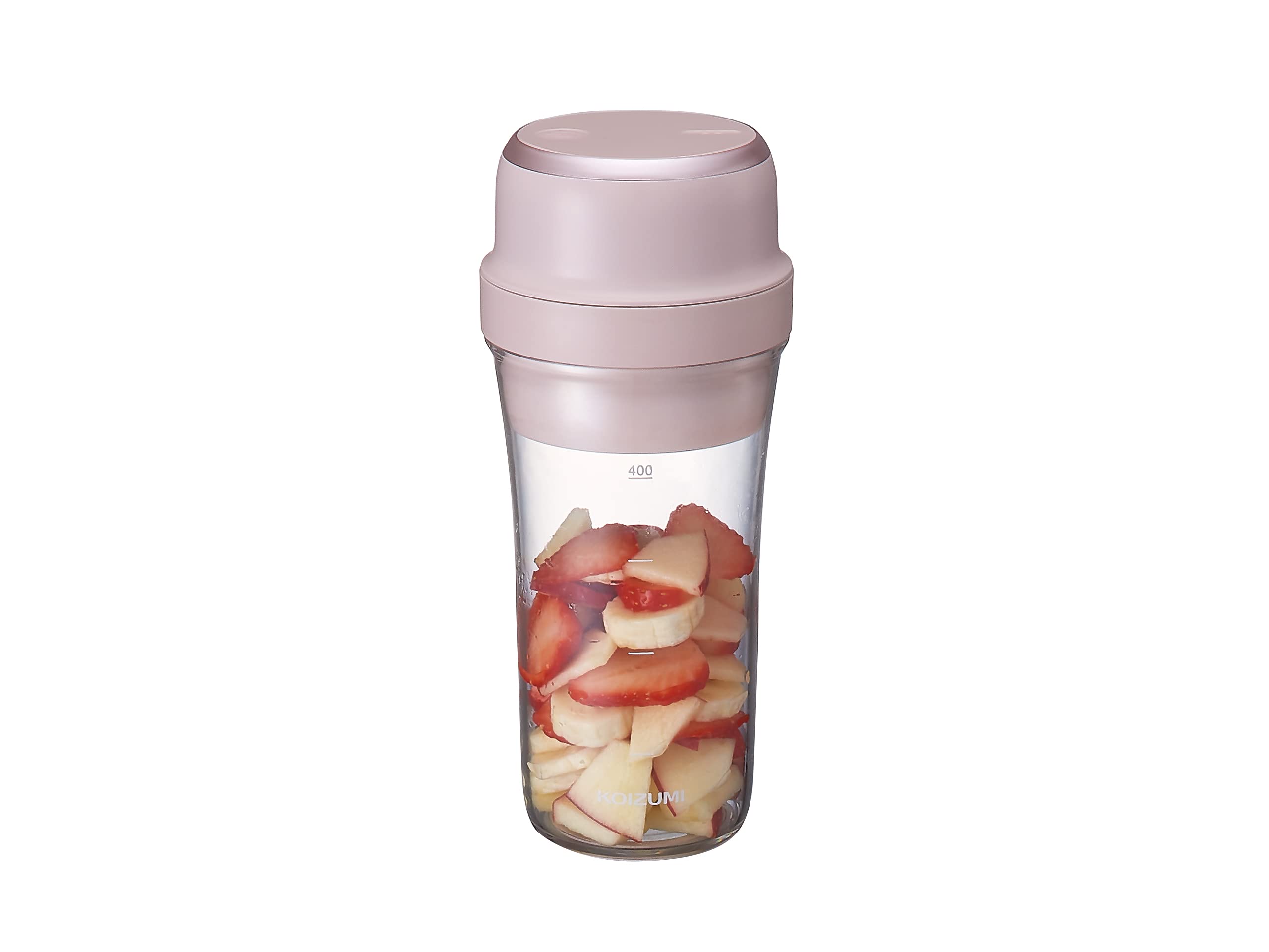 Koizumi Portable Mixer Cordless Rechargeable 400ml Portable Smoothie Compact Pink KMX-0400/P
Koizumi Portable Mixer Cordless Rechargeable 400ml Portable Smoothie Compact Pink KMX-0400/P