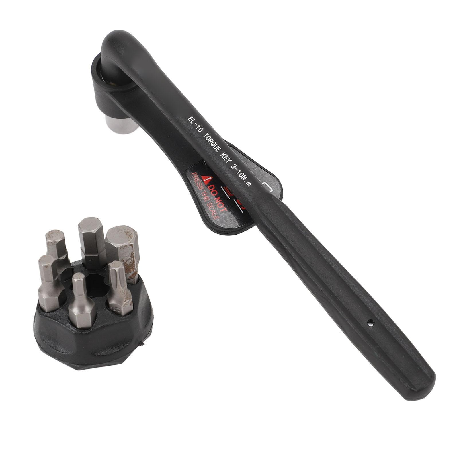 Bike Torque Wrench Set High Precision Easy To Use Portable 10N.M Bicycle Torque Wrench Maintenance
Bike Torque Wrench Set High Precision Easy To Use Portable 10N.M Bicycle Torque Wrench Maintenance