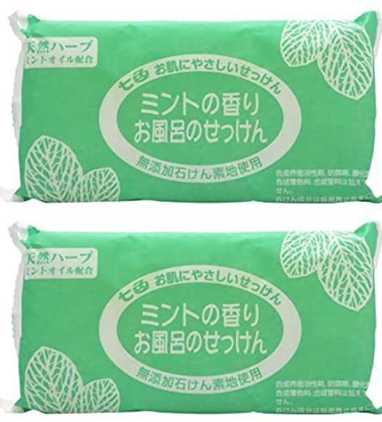 Мыло для ванны Seven Color Soap с ароматом мяты 100 г x 3 шт. x 2 набора (Мыло без добавок)
Мыло для ванны Seven Color Soap с ароматом мяты 100 г x 3 шт. x 2 набора (Мыло без добавок)