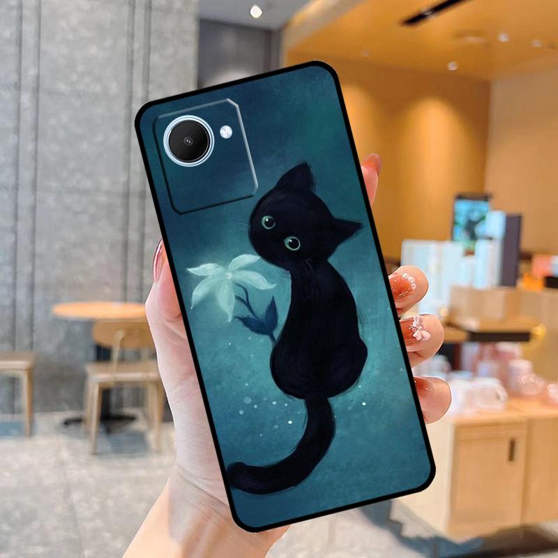 Милый чехол с изображением черного кота для Realme C55 C33 C31 C35 C30 C11 C15 C25s C21Y GT Neo 5 3T 2T 8 9 10 11 Pro Plus Realme 9 4G
Милый чехол с изображением черного кота для Realme C55 C33 C31 C35 C30 C11 C15 C25s C21Y GT Neo 5 3T 2T 8 9 10 11 Pro Plus Realme 9 4G