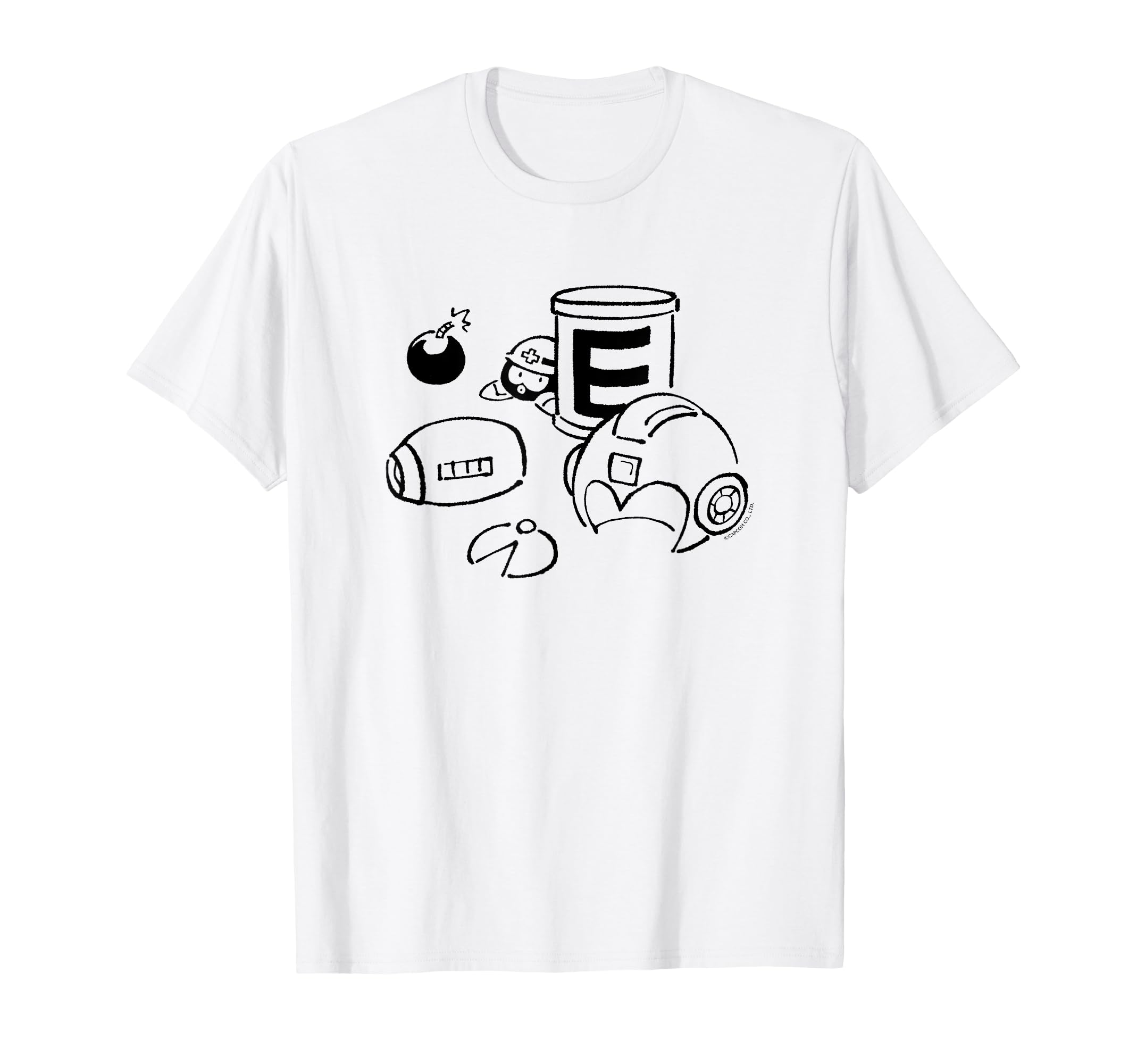 ROCKMAN Line Art (B) T-shirt
ROCKMAN Line Art (B) T-shirt