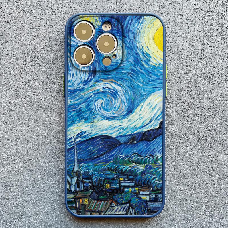 Retro Van Gogh Oil Painting Phone Case For iPhone 16 15 14 Plus 17 11 13 12 14 Pro MAX XR X Vintage Shockproof Cover Funda iphone 16Pro
Retro Van Gogh Oil Painting Phone Case For iPhone 16 15 14 Plus 17 11 13 12 14 Pro MAX XR X Vintage Shockproof Cover Funda iphone 16Pro