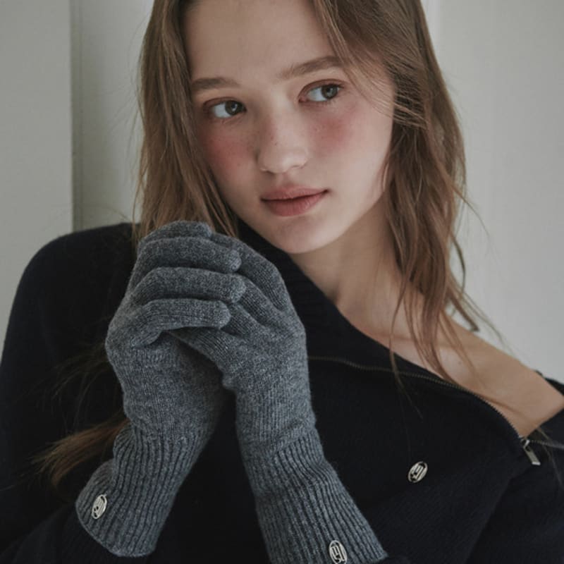 MAUSOLEUM Шерстяные вязаные перчатки-Серые FREE
MAUSOLEUM Шерстяные вязаные перчатки-Серые FREE