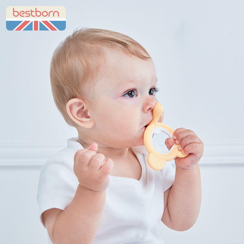 Детские прорезыватели BESTBORN, натуральная нетоксичная резинка, силиконовая чистая мягкая палочка для прорезывания зубов для детей 3-12 месяцев
Детские прорезыватели BESTBORN, натуральная нетоксичная резинка, силиконовая чистая мягкая палочка для прорезывания зубов для детей 3-12 месяцев