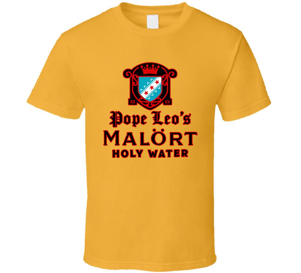 Pope Leo s Malort Holy Water T Shirt Mens Womens Tees Top M
Pope Leo s Malort Holy Water T Shirt Mens Womens Tees Top M