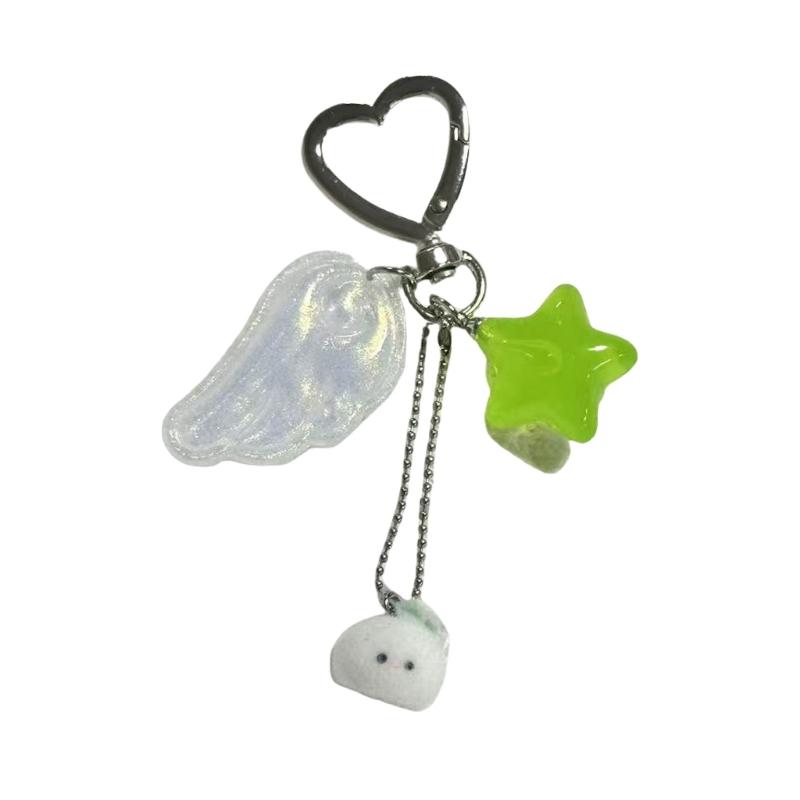 Angel Wing Rabbit Keychain Decorated With Shining Star Cute Alloy Accessory For Keys Bags Phones Trendy Daily Use зелений
Angel Wing Rabbit Keychain Decorated With Shining Star Cute Alloy Accessory For Keys Bags Phones Trendy Daily Use зелений