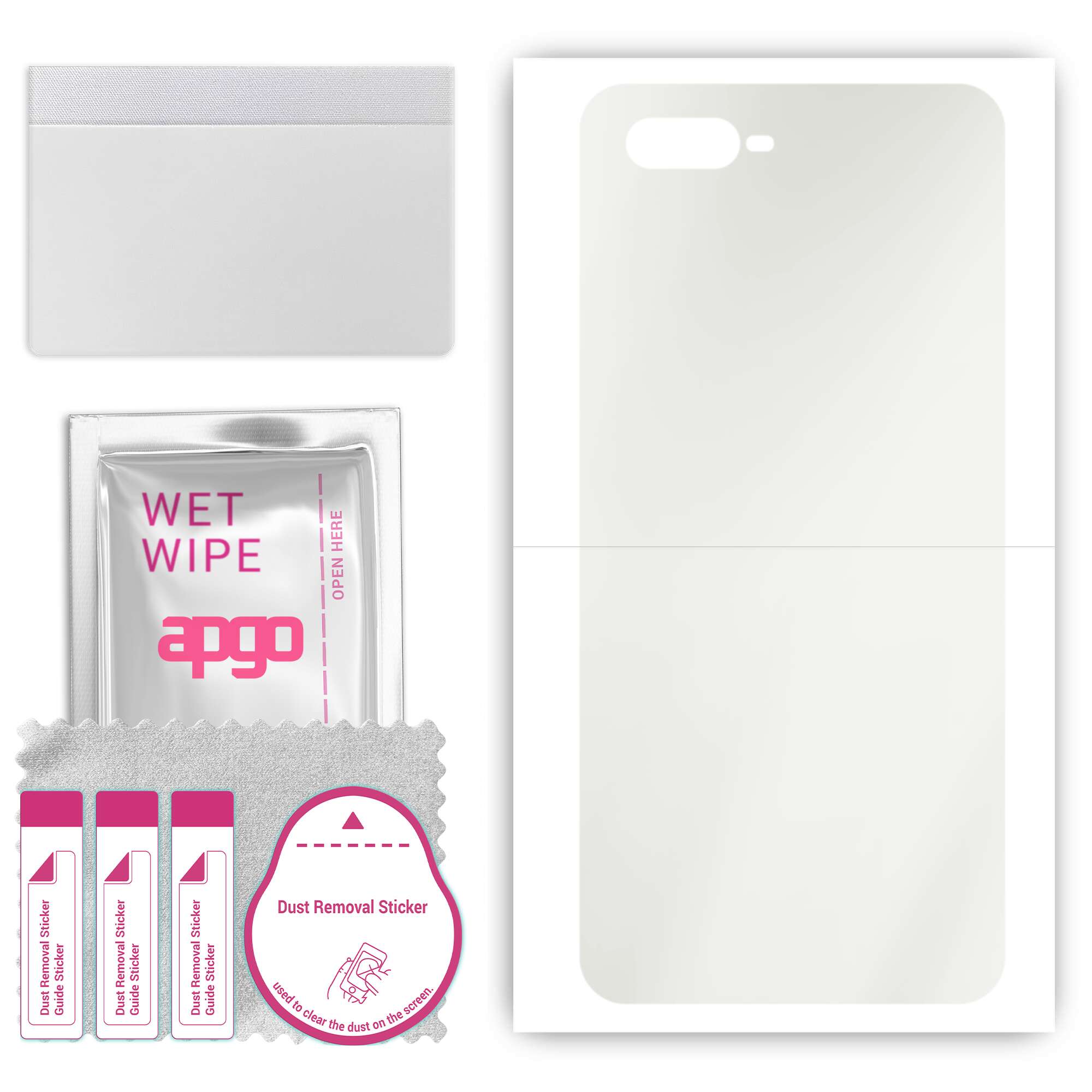 apgo MATTE Protective Skin Sticker for the back compatible with Oppo K1, Wrap Film, Hydrogel Film, Flexible, Soft TPU with positioning layer easy inst
apgo MATTE Protective Skin Sticker for the back compatible with Oppo K1, Wrap Film, Hydrogel Film, Flexible, Soft TPU with positioning layer easy inst