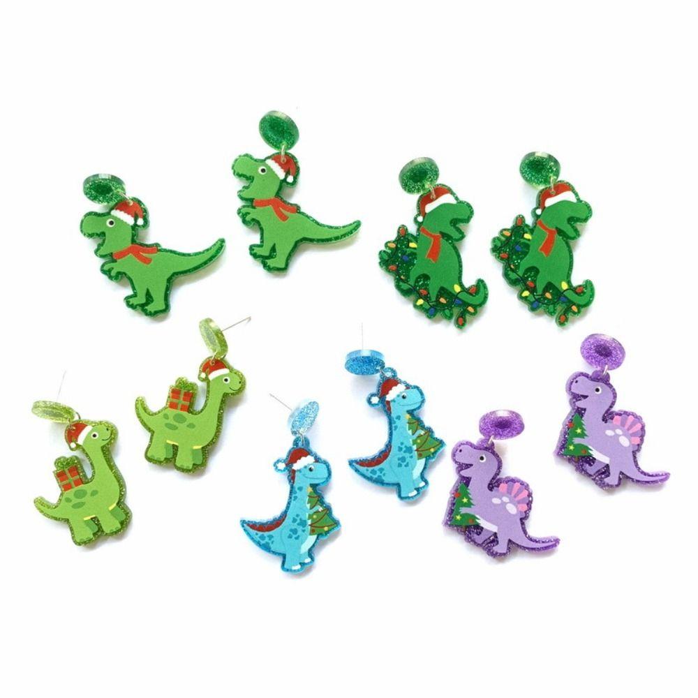 Dinosaur New Year Gift Animal Christmas Earrings Pendant Earrings Stud Earrings Women Jewelry
Dinosaur New Year Gift Animal Christmas Earrings Pendant Earrings Stud Earrings Women Jewelry