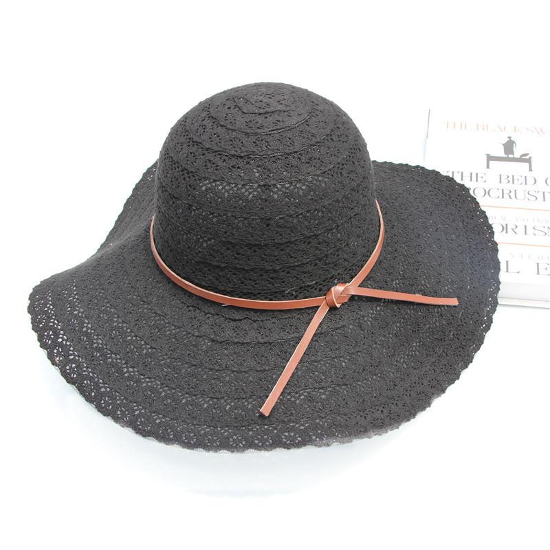 Summer Hats For Women Sunhat Wide Brimmed Hollow Flower With Rope Bow Sun Hat Sunshade Beach Accessories Korean Vacation Travel 56-58cm чорний
Summer Hats For Women Sunhat Wide Brimmed Hollow Flower With Rope Bow Sun Hat Sunshade Beach Accessories Korean Vacation Travel 56-58cm чорний