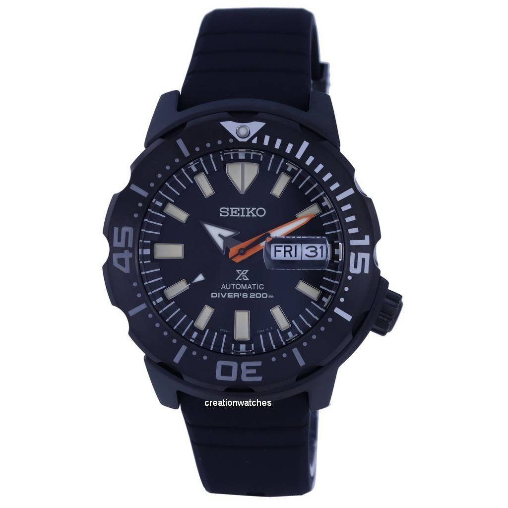 Seiko Prospex Monster Black Series Limited Edition Автоматические дайверские часы SRPH13 SRPH13K1 SRPH13K 200M Мужские часы
Seiko Prospex Monster Black Series Limited Edition Автоматические дайверские часы SRPH13 SRPH13K1 SRPH13K 200M Мужские часы