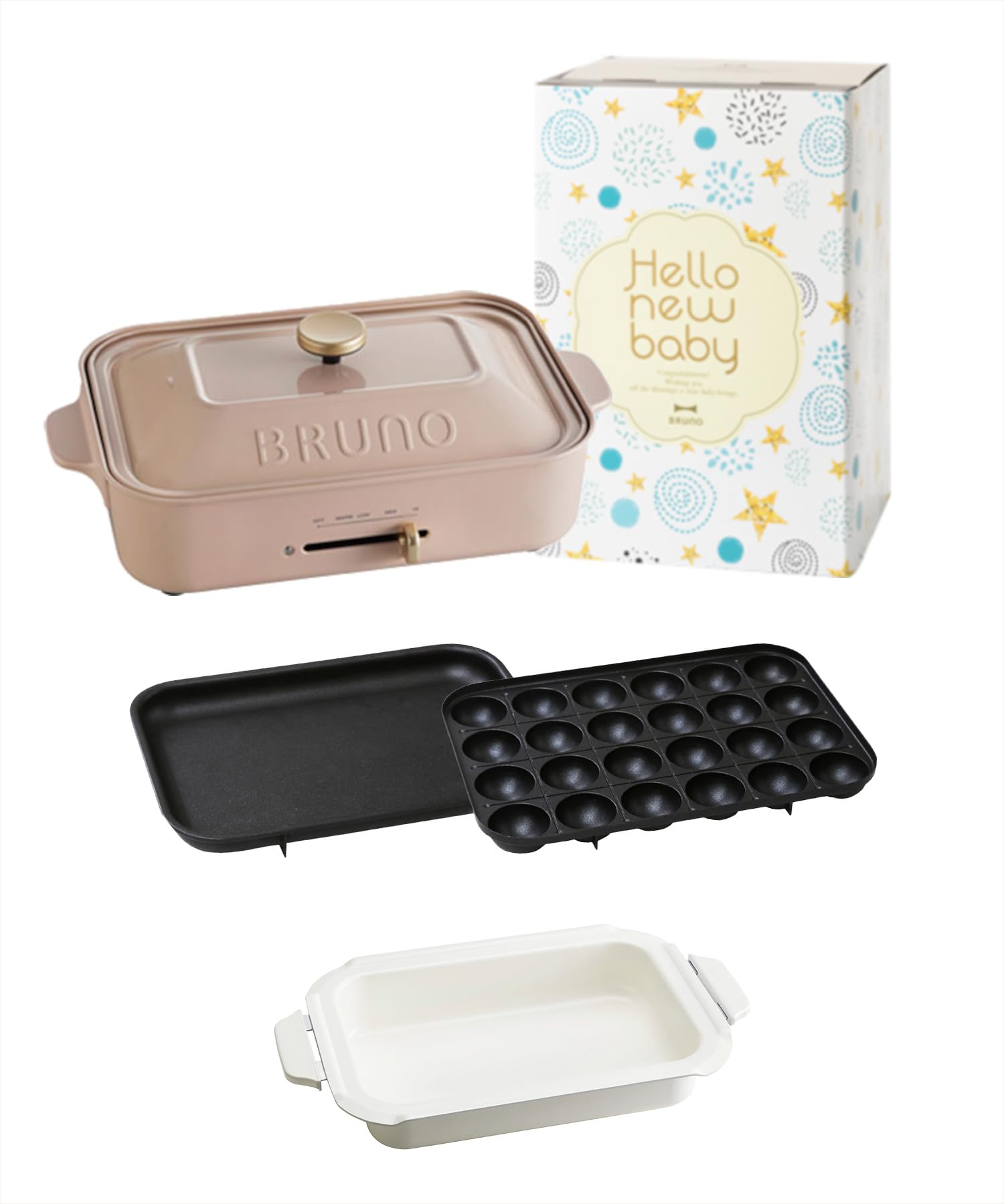 BRUNO Compact hot plate Main body 3 types of plates Ceramic coated pot Yakiniku Baby gift Sleeve Recipe book included Pink beige Stylish Cute This one
BRUNO Compact hot plate Main body 3 types of plates Ceramic coated pot Yakiniku Baby gift Sleeve Recipe book included Pink beige Stylish Cute This one