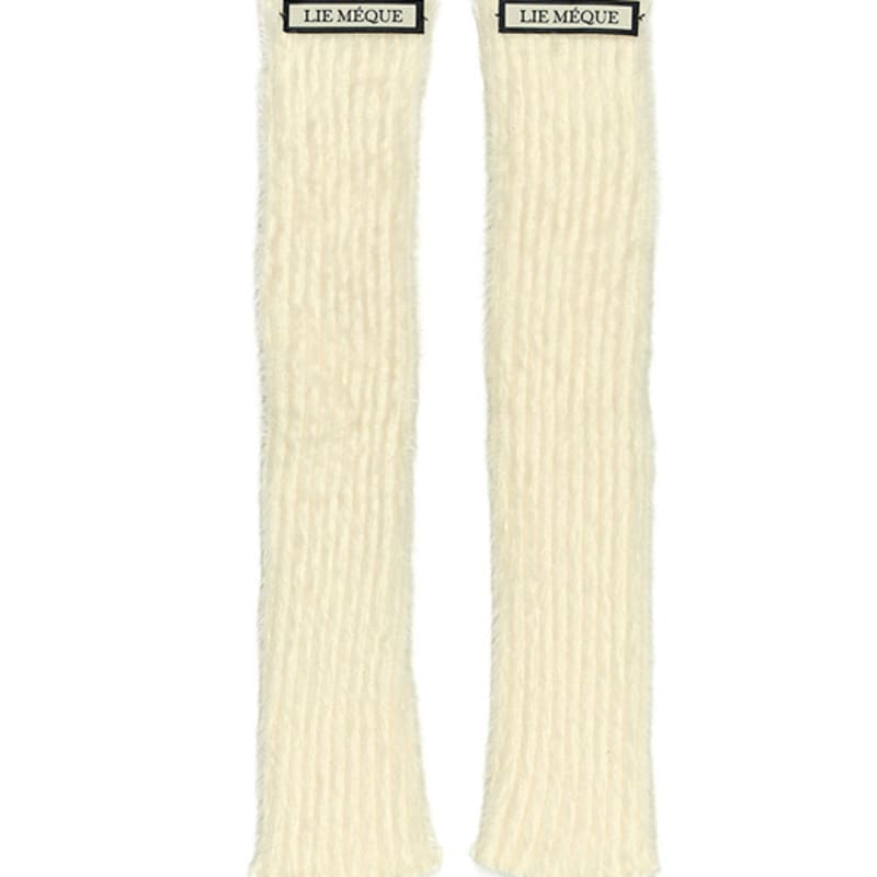 LIE MEQUE Angora Arm Warmer Ivory IVORY_OS
LIE MEQUE Angora Arm Warmer Ivory IVORY_OS