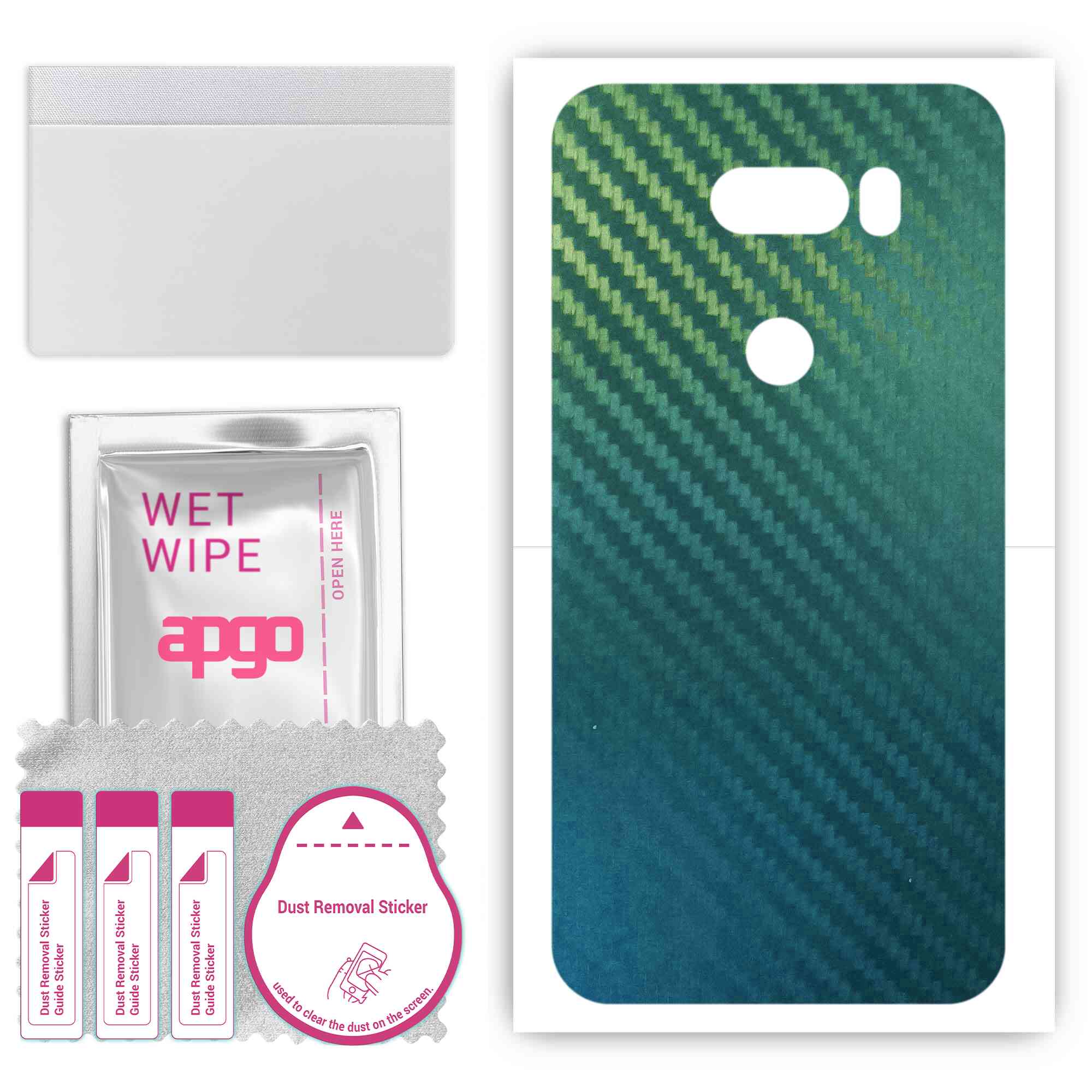 Apgo Protective Skin Sticker для задньої панелі, сумісний з LG V50S ThinQ 5G, Wrap Film, Foil, Vinyl - Pattern Carbon Chameleon CAKA1
Apgo Protective Skin Sticker для задньої панелі, сумісний з LG V50S ThinQ 5G, Wrap Film, Foil, Vinyl - Pattern Carbon Chameleon CAKA1