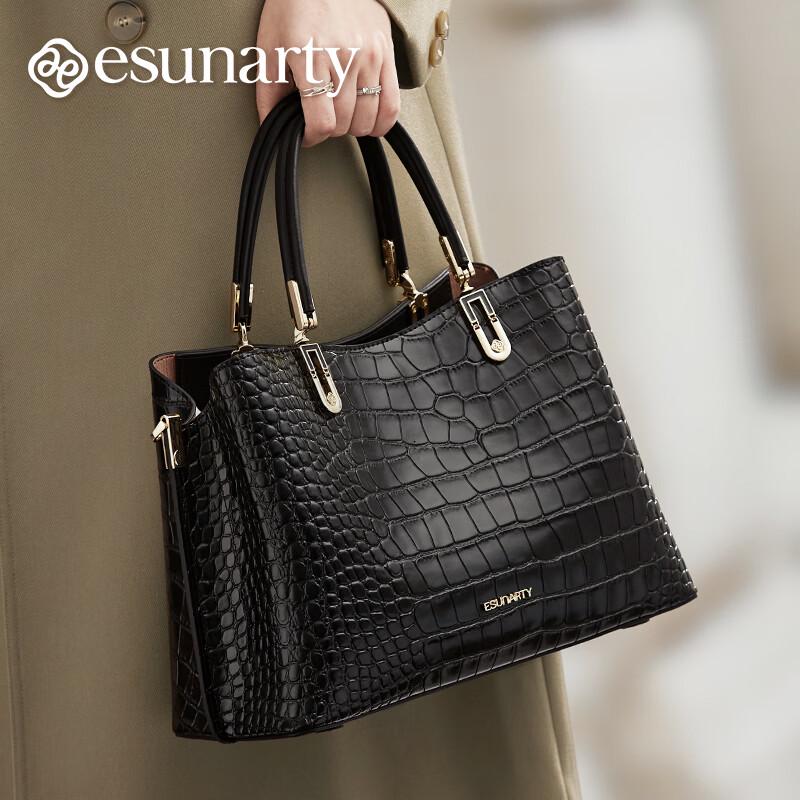 ESUNARTY Women s Genuine Leather Luxury Handbag
ESUNARTY Women s Genuine Leather Luxury Handbag