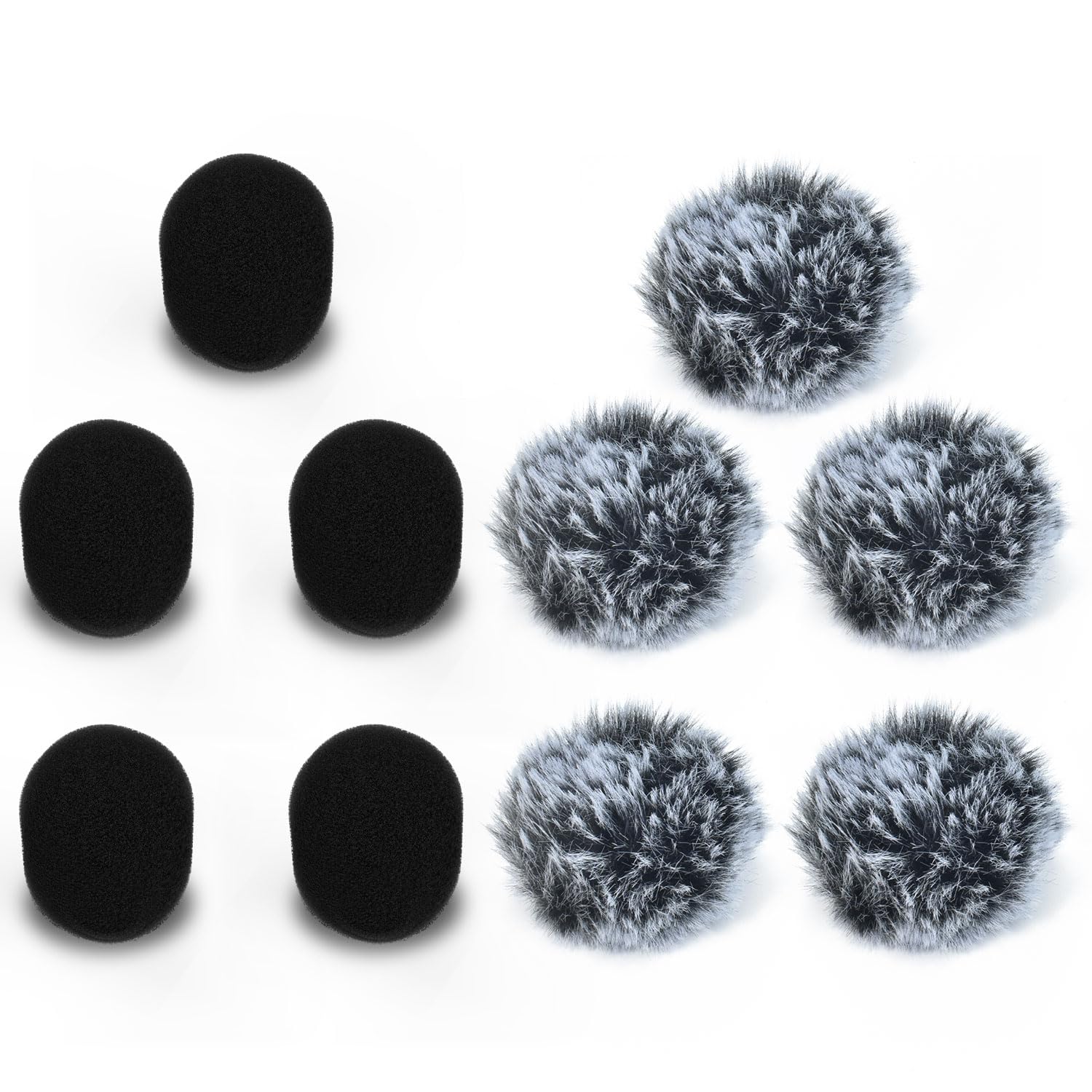 Cubilux Mini Windscreens for Lapel Microphones, Sponge Covers, and Fur Covers (5 each)
Cubilux Mini Windscreens for Lapel Microphones, Sponge Covers, and Fur Covers (5 each)