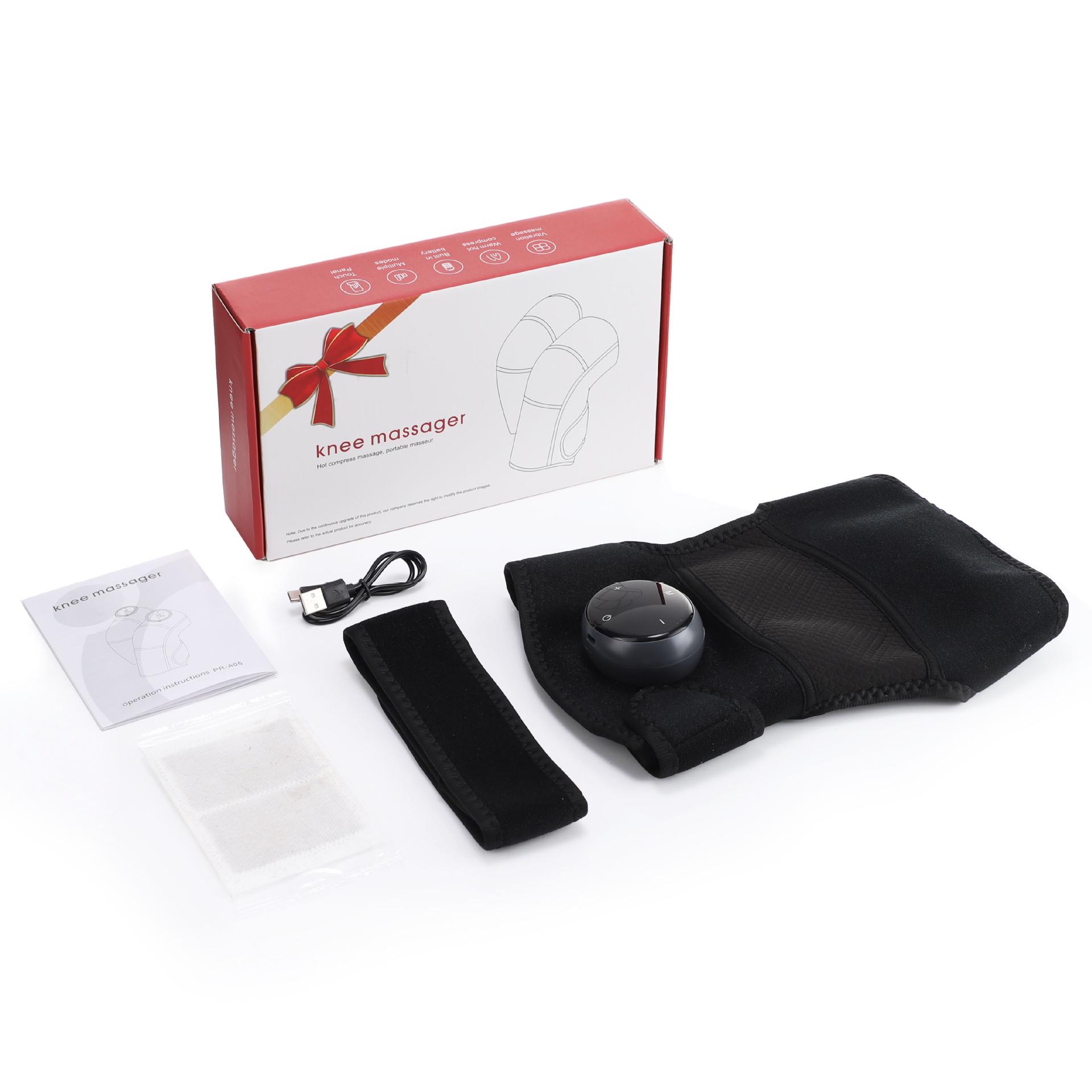 5-Speed Heated Vibrating Knee & Elbow Pad with LED Color Light for Joint Pain Relief One Size - Single Unit чорний
5-Speed Heated Vibrating Knee & Elbow Pad with LED Color Light for Joint Pain Relief One Size - Single Unit чорний