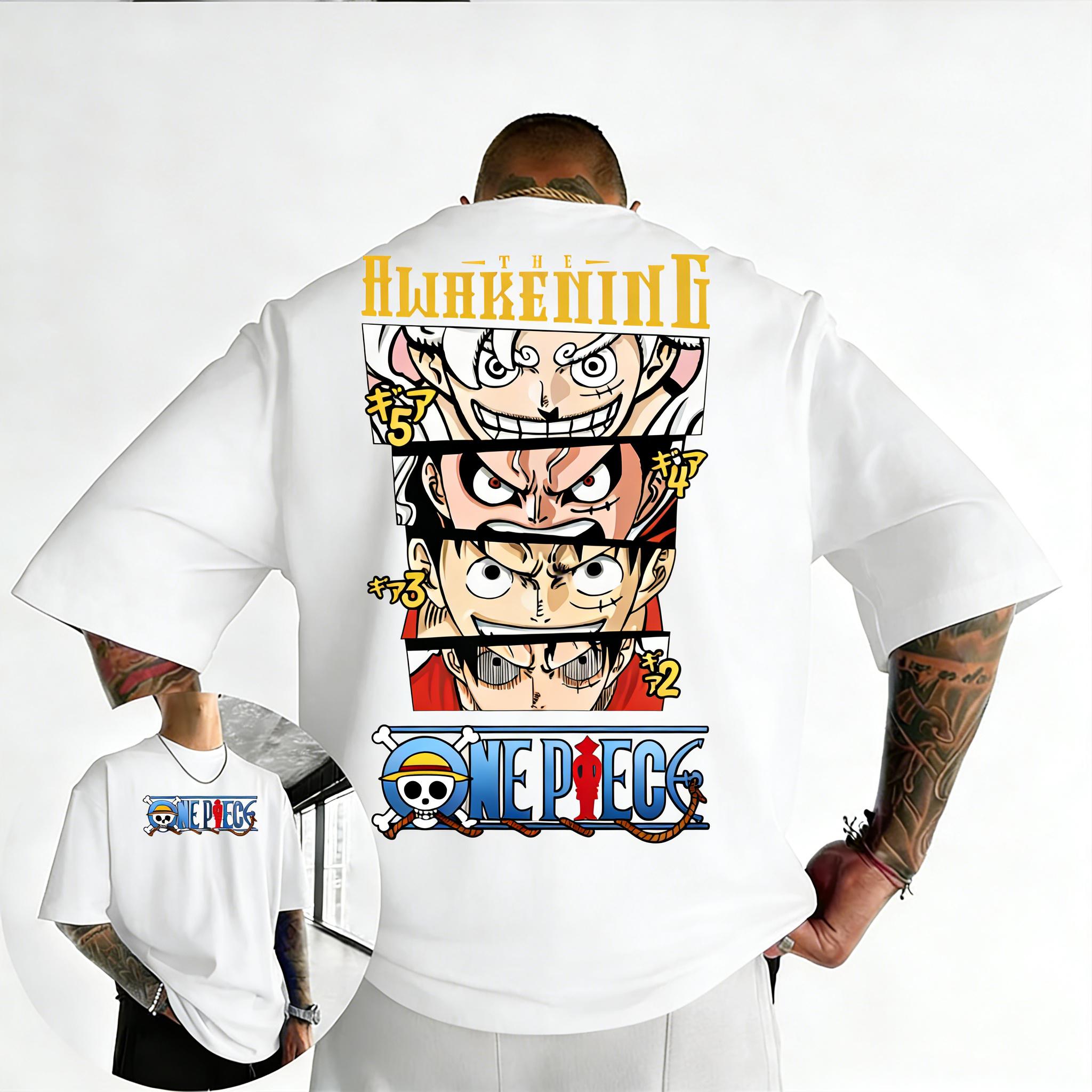 2026 Summer New 100purecotton One Piece anime character pattern Loose leisure Short Sleeve Tshirt Round Street Hip Hop shirt S
2026 Summer New 100purecotton One Piece anime character pattern Loose leisure Short Sleeve Tshirt Round Street Hip Hop shirt S