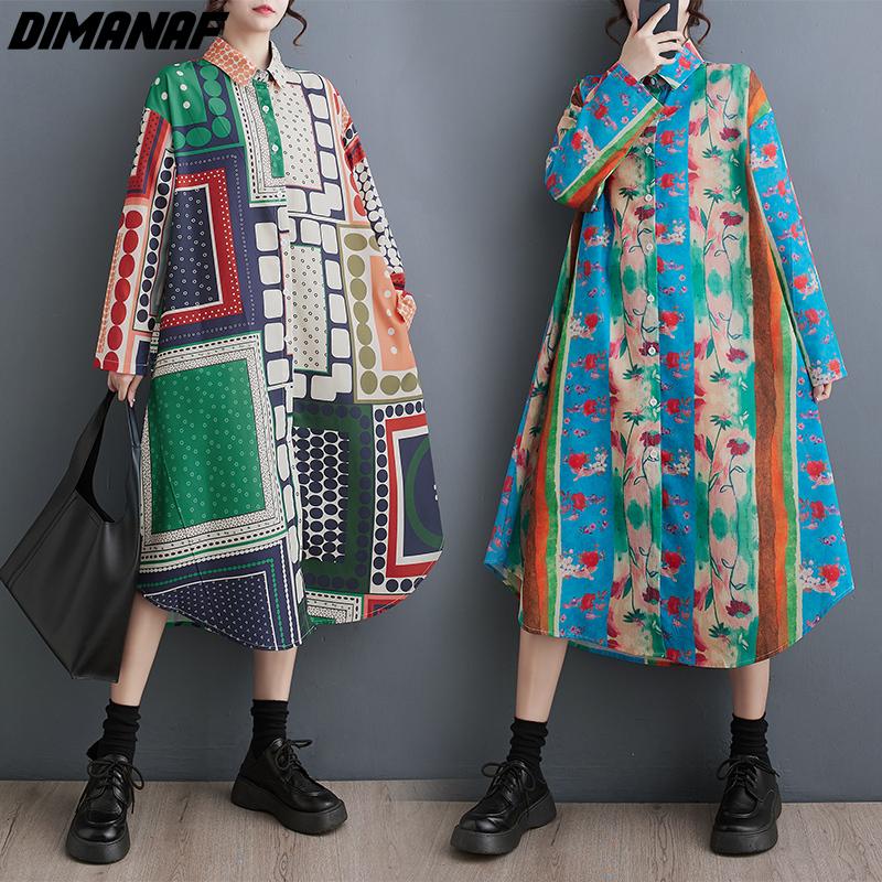 DIMANAF 2024, летняя рубашка больших размеров, платье с длинными рукавами, женская свободная повседневная футболка, женские винтажные платья на пуговицах с принтом One Size синий
DIMANAF 2024, летняя рубашка больших размеров, платье с длинными рукавами, женская свободная повседневная футболка, женские винтажные платья на пуговицах с принтом One Size синий