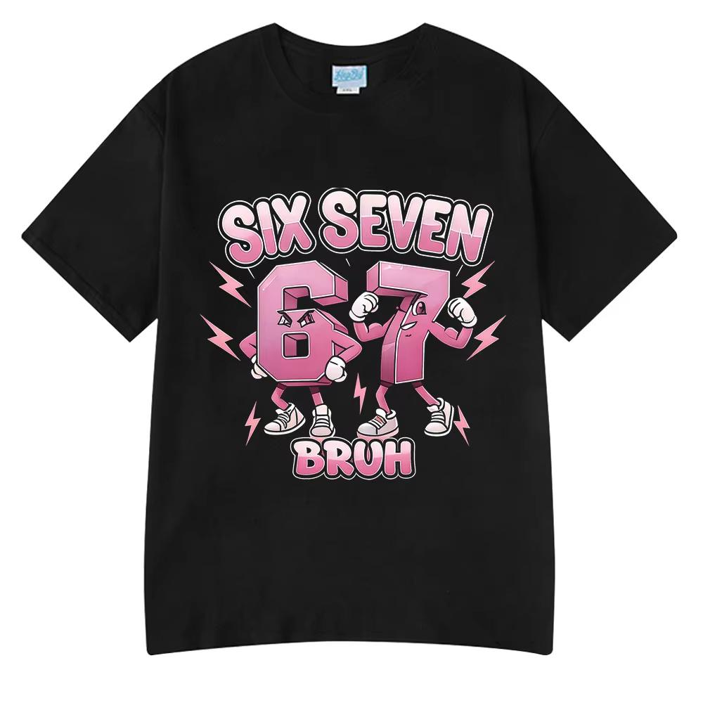 Six Seven Bruh Funny Cartoon 67 Meme T Shirts Men Women Clothing Fashion Harajuku T-shirt Cotton Casual Short Sleeve T-shirts... S разноцветный
Six Seven Bruh Funny Cartoon 67 Meme T Shirts Men Women Clothing Fashion Harajuku T-shirt Cotton Casual Short Sleeve T-shirts... S разноцветный