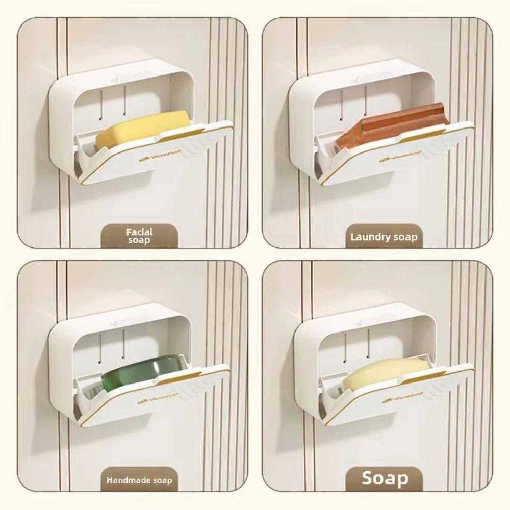 Single/Double Grid Drain Soap Holder No Punch Bathroom Storage Rack Travel Storage White-S
Single/Double Grid Drain Soap Holder No Punch Bathroom Storage Rack Travel Storage White-S