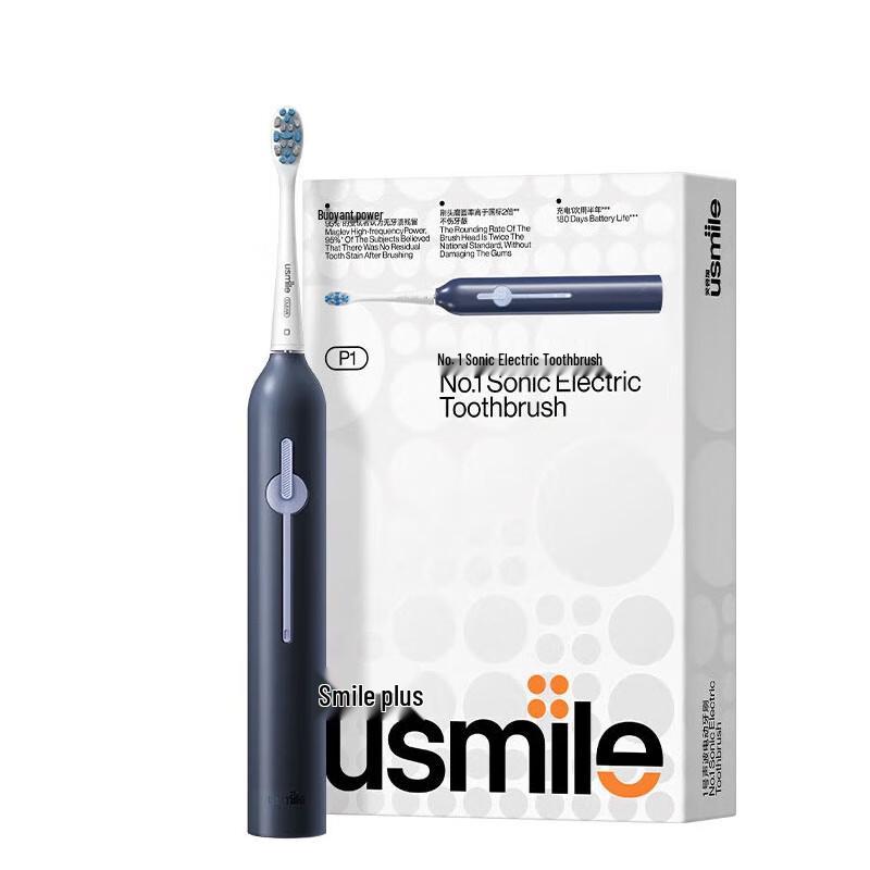 usmile P1 Sonic Electric Toothbrush CN plug (adapter included)
usmile P1 Sonic Electric Toothbrush CN plug (adapter included)