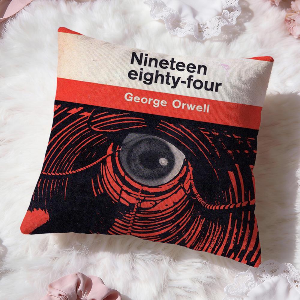 Nineteen Fighty-Four Cushion Cover Premium Comfort Reversible Pillow Cove -Two in One Design for Any Room & Car Interior 30cmx30cm
Nineteen Fighty-Four Cushion Cover Premium Comfort Reversible Pillow Cove -Two in One Design for Any Room & Car Interior 30cmx30cm