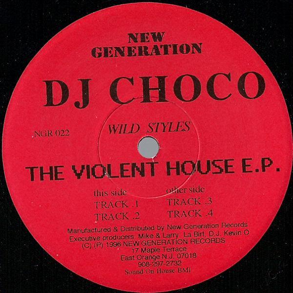 12inch Record JOSE CHOCO REYNOSO - Wild Styles - The Violent House E.P NGR022 New Generation 1996 US Dance & Electronica Used
12inch Record JOSE CHOCO REYNOSO - Wild Styles - The Violent House E.P NGR022 New Generation 1996 US Dance & Electronica Used