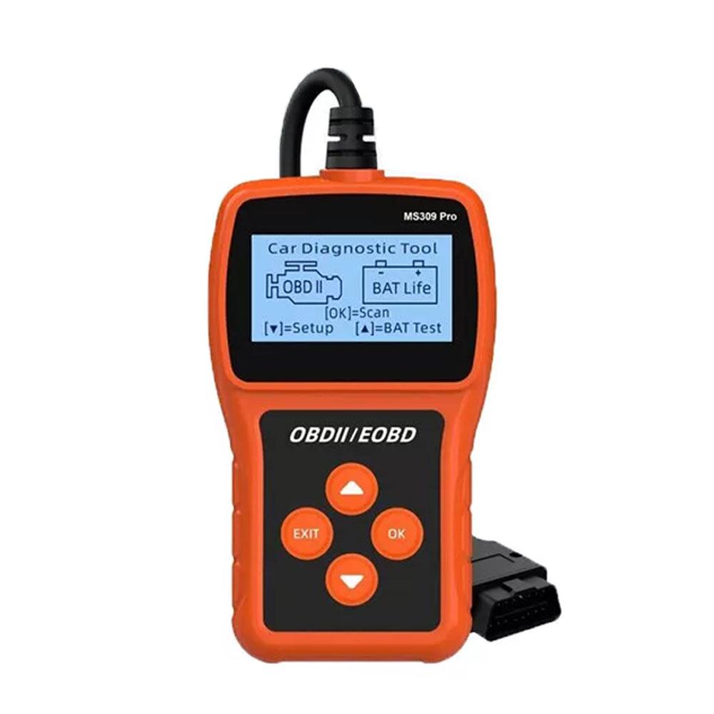 MS309 Pro OBD2 сканер OBD считыватель кодов диагностический инструмент для автомобильной системы двигателя тестер аккумулятора очистка кодов неисправностей оранжевый
MS309 Pro OBD2 сканер OBD считыватель кодов диагностический инструмент для автомобильной системы двигателя тестер аккумулятора очистка кодов неисправностей оранжевый
