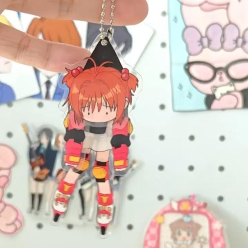 Anime Cardcaptor Sakura KINOMOTO SAKURA Cosplay Keychain Kawaii Unisex Acrylic Keyring Key Chain Bag Ornament Decoration Prop бежевый
Anime Cardcaptor Sakura KINOMOTO SAKURA Cosplay Keychain Kawaii Unisex Acrylic Keyring Key Chain Bag Ornament Decoration Prop бежевый