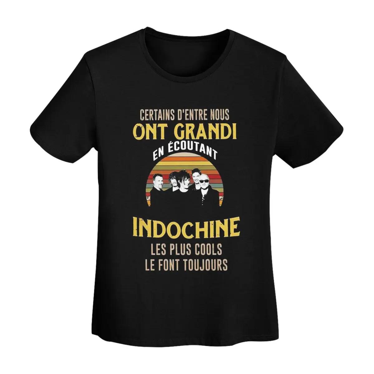 Indochine Band Logo TShirt Women Short Sleeve T Shirts Round Neck Clothes Cotton Summer Tees Streetwear 4XL
Indochine Band Logo TShirt Women Short Sleeve T Shirts Round Neck Clothes Cotton Summer Tees Streetwear 4XL