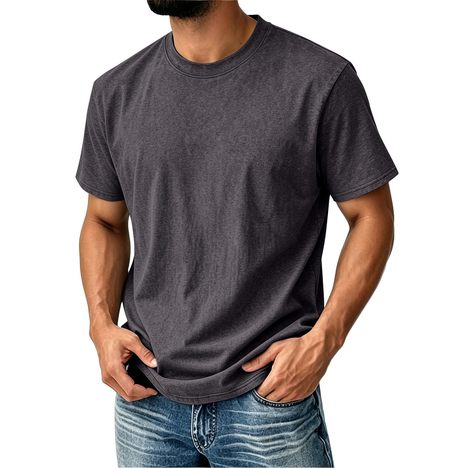 Men Classic Crew Neck Short Sleeve T Shirt Casual Loose Fit Basic Top Soft Cotton Material Comfortable Wear XXXXL
Men Classic Crew Neck Short Sleeve T Shirt Casual Loose Fit Basic Top Soft Cotton Material Comfortable Wear XXXXL