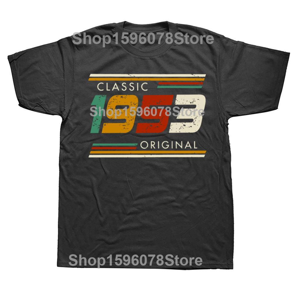Made in 1953 Mens Clothing Dad and Grandpa Oversized Tshirt Born in Serial Cotton Tshirt Vintage Fashion Fitness T Shirt 4XL
Made in 1953 Mens Clothing Dad and Grandpa Oversized Tshirt Born in Serial Cotton Tshirt Vintage Fashion Fitness T Shirt 4XL