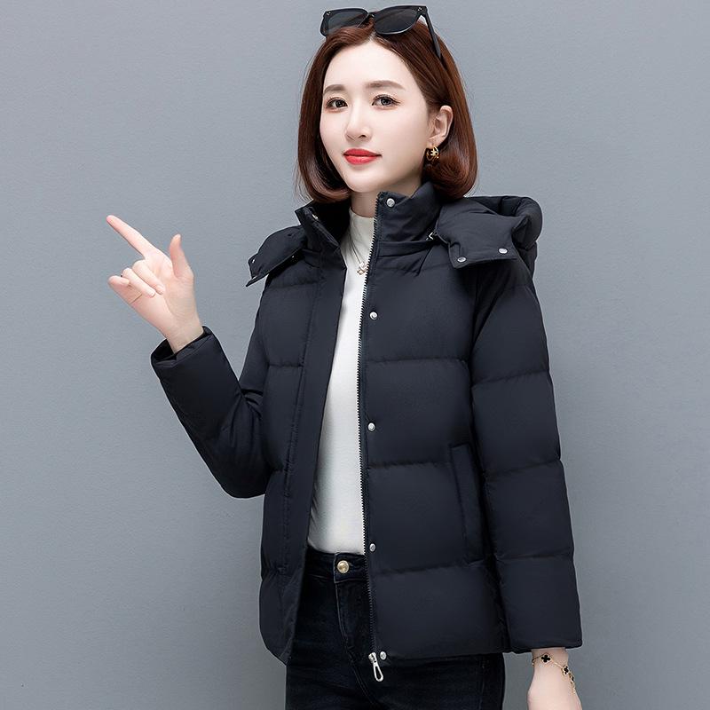 Women s Warm Down Jacket with Removable Hood - Versatile, Thickened, Solid Color Winter Coat for Middle-Aged Moms XL (for 110-125 jin) чорний
Women s Warm Down Jacket with Removable Hood - Versatile, Thickened, Solid Color Winter Coat for Middle-Aged Moms XL (for 110-125 jin) чорний