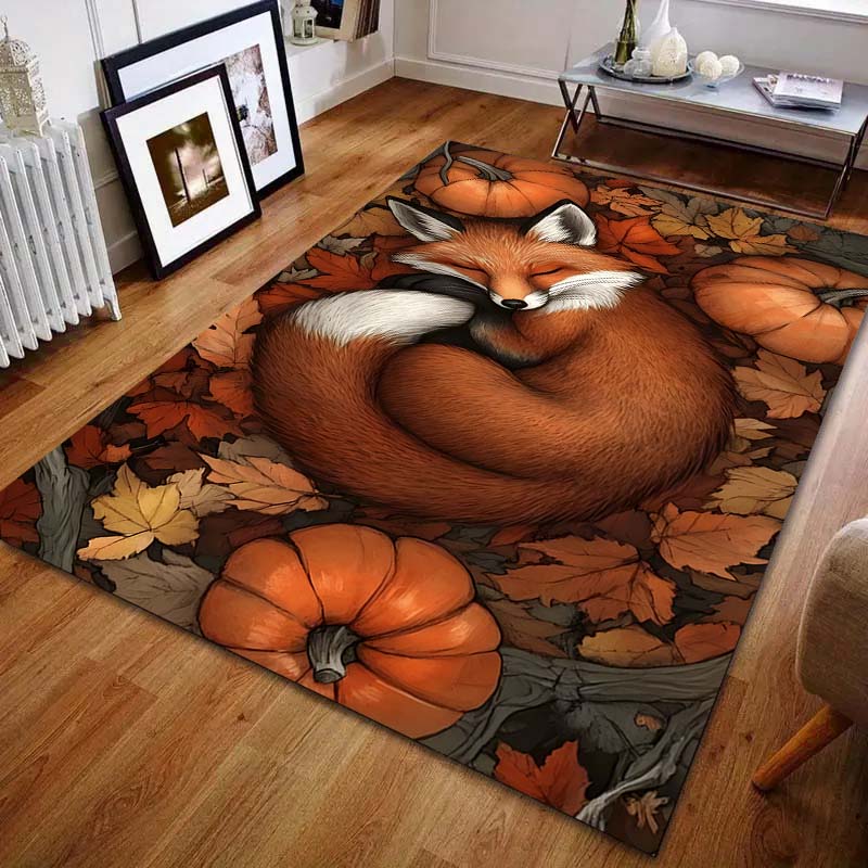 Fall Pumpkin Fox Printed Carpet for Bedroom Living Room Bedside Sofa Floor Mat Modern Home Decor Area Rug Large Size 40cm x 60cm
Fall Pumpkin Fox Printed Carpet for Bedroom Living Room Bedside Sofa Floor Mat Modern Home Decor Area Rug Large Size 40cm x 60cm