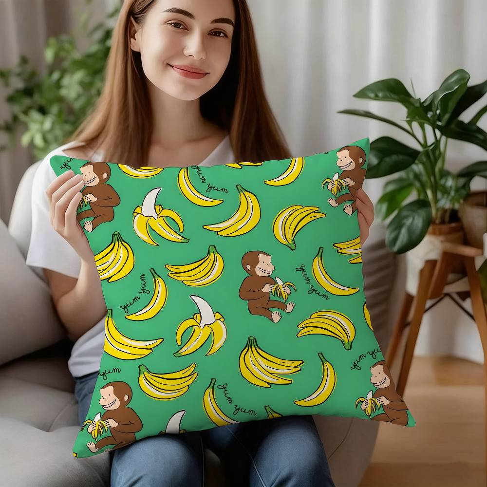 Good Night George Curious Monkey Pillow Case Sofa Decorative Home Double-sided Printing Short Plush Cushion Pillow Cover Gift 18x18Inch
Good Night George Curious Monkey Pillow Case Sofa Decorative Home Double-sided Printing Short Plush Cushion Pillow Cover Gift 18x18Inch