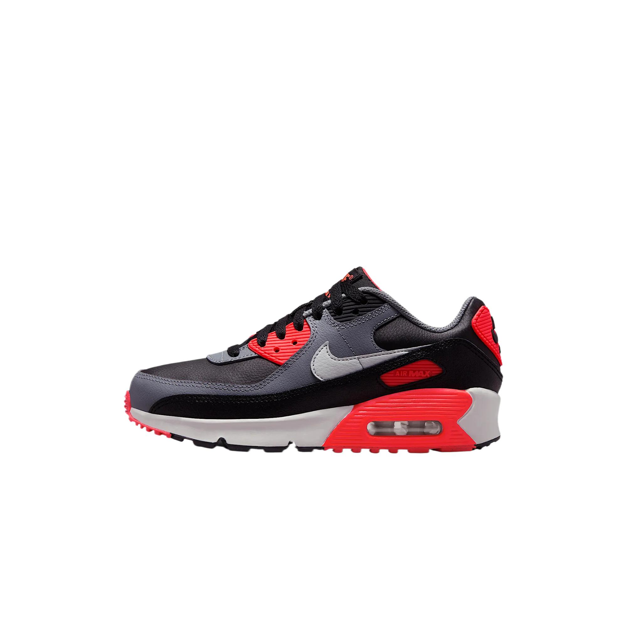 Nike Air Max 90 GS Infrared Kids Sneakers Black Cool-Grey Bright-Crimson HF6358-005 35.5
Nike Air Max 90 GS Infrared Kids Sneakers Black Cool-Grey Bright-Crimson HF6358-005 35.5
