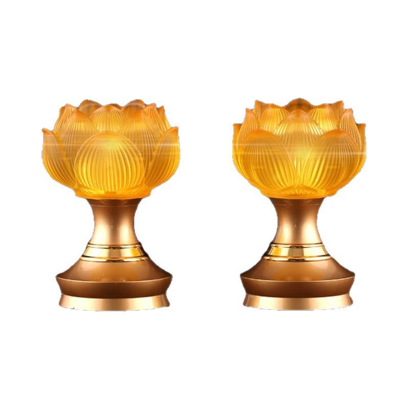 LED Lotus Lamp with Battery & Plug-in Options - Ideal for Guanyin, Wealth God, and Buddha Offerings 13cm Battery & Plug-in Single
LED Lotus Lamp with Battery & Plug-in Options - Ideal for Guanyin, Wealth God, and Buddha Offerings 13cm Battery & Plug-in Single