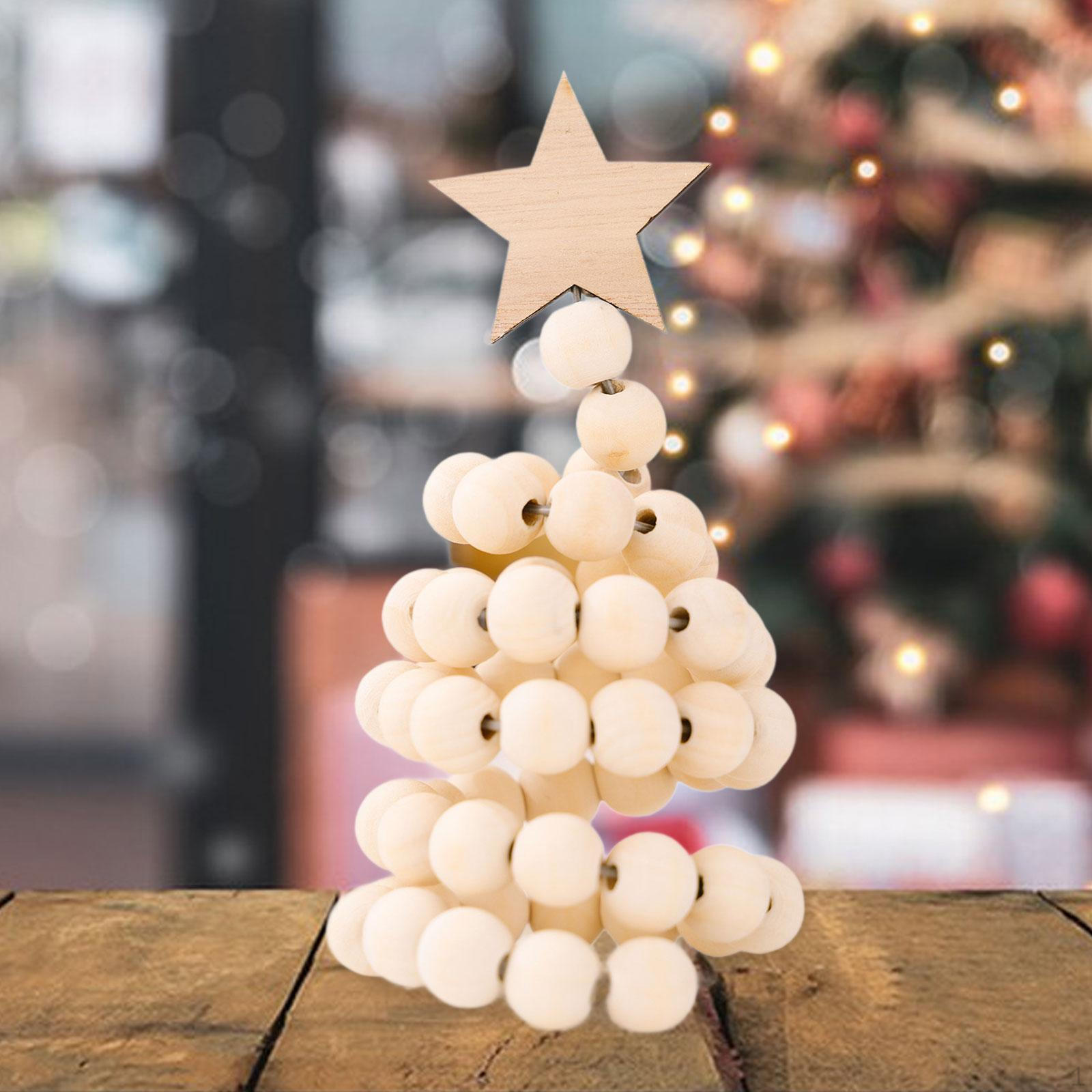 Christmas Tree Wood Beads Ornaments Decoration Rustic Collectible Small Xmas for Wood Color
Christmas Tree Wood Beads Ornaments Decoration Rustic Collectible Small Xmas for Wood Color