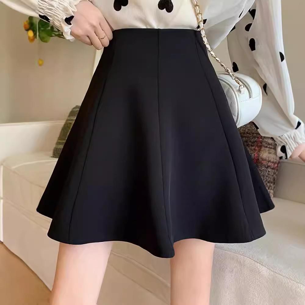2024 Spring Women s High Waist A-Line Black Skirt - College Style, Slim Fit, Anti-Exposure 3XL
2024 Spring Women s High Waist A-Line Black Skirt - College Style, Slim Fit, Anti-Exposure 3XL