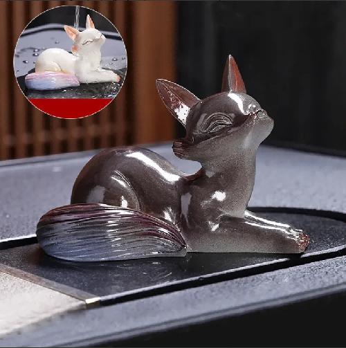Magic Fox Color-Changing Tea Pet K43D Design Tea Ceremony Accessory for Home Desk Decor Perfect Birthday Gift Desktop Decoration
Magic Fox Color-Changing Tea Pet K43D Design Tea Ceremony Accessory for Home Desk Decor Perfect Birthday Gift Desktop Decoration