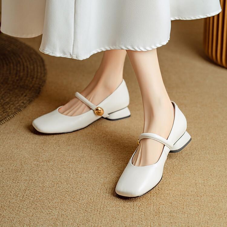 Amoy source~ 2025 autumn cowhide one-word buckle thick heel single shoes daily square head spot genuine leather Mary Jane shoes women 39 чорний
Amoy source~ 2025 autumn cowhide one-word buckle thick heel single shoes daily square head spot genuine leather Mary Jane shoes women 39 чорний