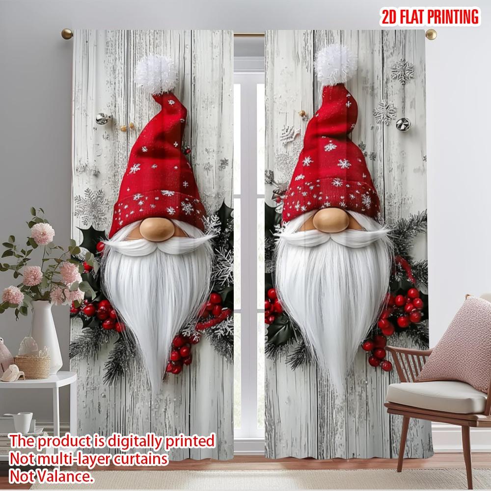 2pcs,2D plane printing Pattern Curtains Festive Santas Versatile Polyester Fabric (without rod) Versatile All Use for Bedroom, 52.50×116.00 CM 2pcs
2pcs,2D plane printing Pattern Curtains Festive Santas Versatile Polyester Fabric (without rod) Versatile All Use for Bedroom, 52.50×116.00 CM 2pcs
