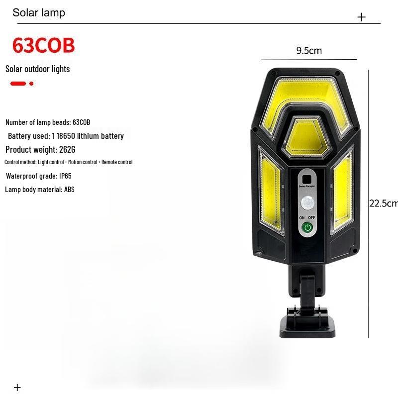 NuFeng 63COB Solar Street Light
NuFeng 63COB Solar Street Light