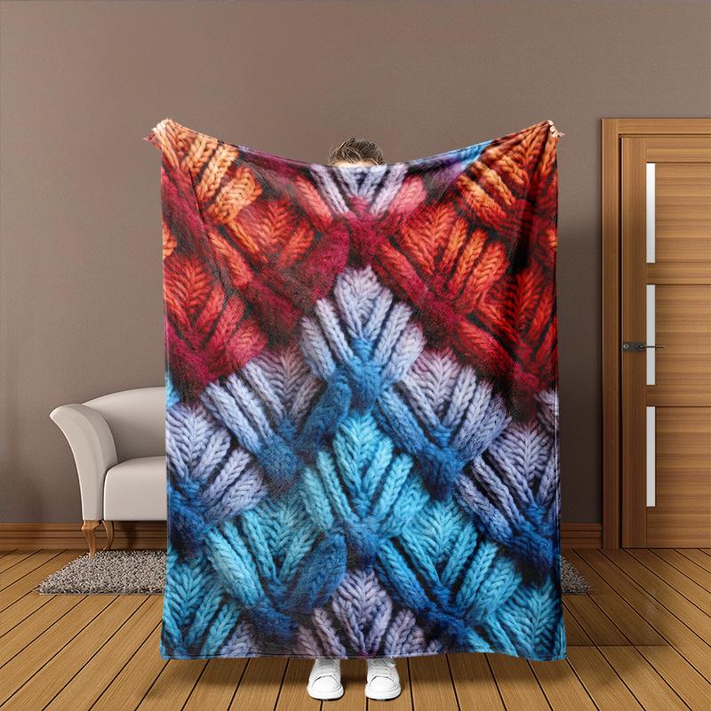 Multicolored geometric patterns Flannel printed blanket suitable for all seasons suitable for living room office sofa and travel 75x100cm
Multicolored geometric patterns Flannel printed blanket suitable for all seasons suitable for living room office sofa and travel 75x100cm