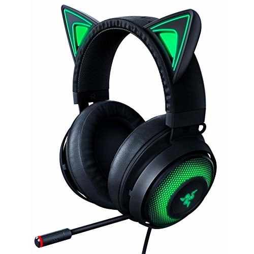 Razer Kraken Kitty Black Gaming Headset USB THX7.1 Nekomimi Chroma Noise Canceling Microphone Cooling Gel Pad PC PS4 PS5 Switch Smartphone [Japanese A
Razer Kraken Kitty Black Gaming Headset USB THX7.1 Nekomimi Chroma Noise Canceling Microphone Cooling Gel Pad PC PS4 PS5 Switch Smartphone [Japanese A